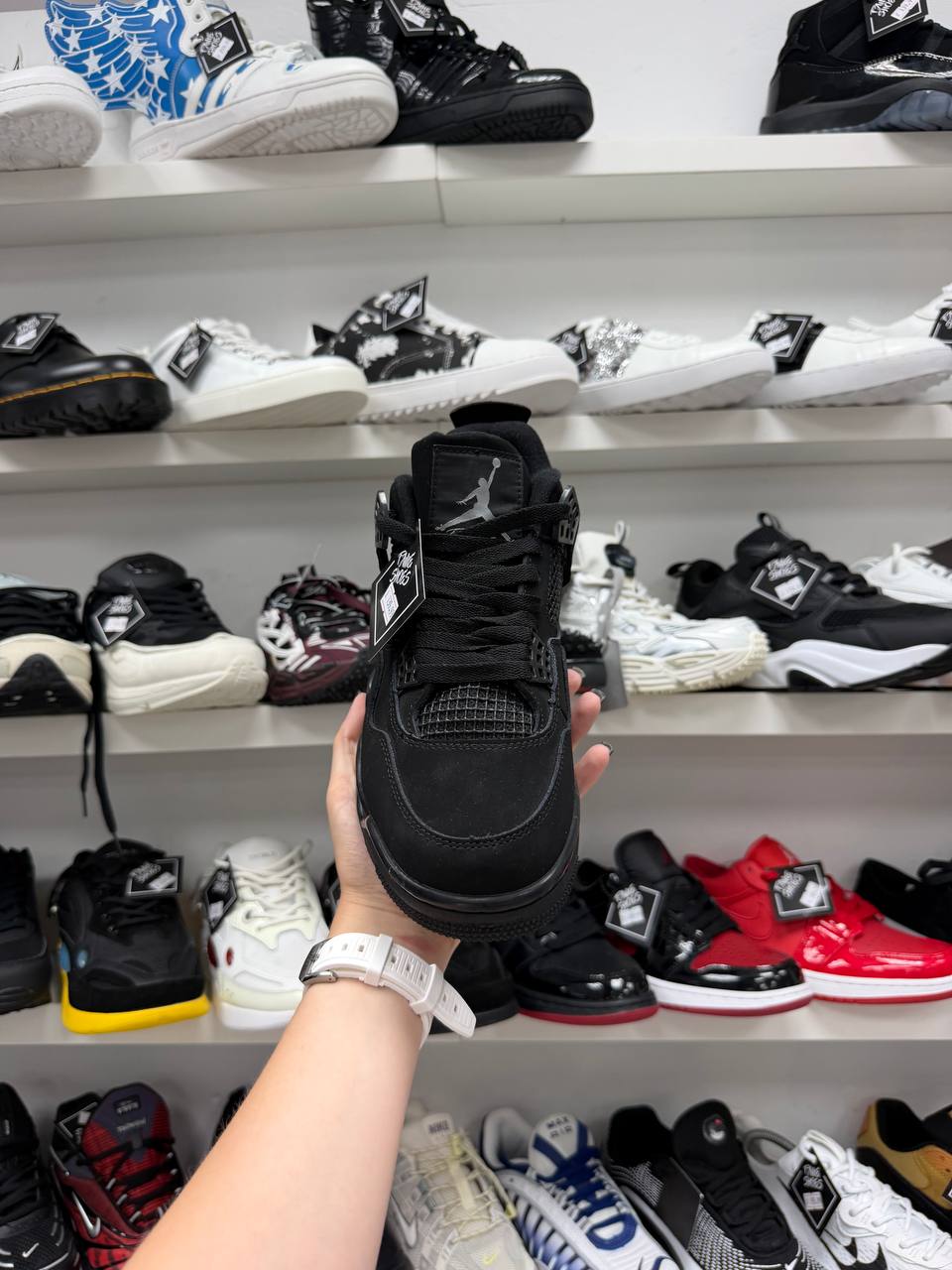 Air Jordan Nike Air Jordan 4 Retro «Black Cat» — фото 2